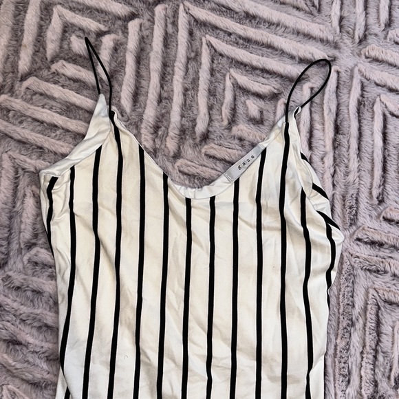 NWOT Striped Bodysuit - Picture 2 of 7